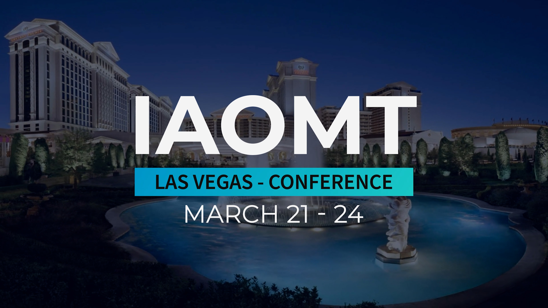 IAOMT 2024 Spring Conference