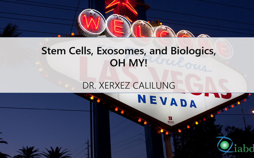 Stem Cells, Exosomes, and Biologics: Dr. Xerxez Calilung